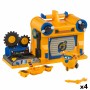 Playset de Vehículos Super Wings Donnie Hangar (4 Unidades)