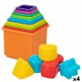 Bloques Apilables PlayGo 10,5 x 9 x 10,5 cm 16 Piezas 4 Unidades