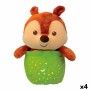 Peluche sonore Winfun Sweet Dreams 2 en 1 Écureuil 21 x 27,5 x 13 cm (4 Unités)