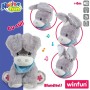 Juguete de bebé Winfun PEEKABOO Burro 22 x 35 x 19,5 cm (2 Unidades)