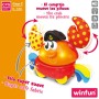 Jouet musical Winfun Crabe 25,5 x 19,5 x 9 cm (2 Unités)