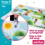 Alfombra de juego Winfun Animales (2 Unidades)