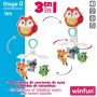 Carrousel pour Berceau Winfun 3-en-1 animaux 31,5 x 42 x 20 cm Plastique (2 Unités)