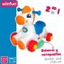 Correpasillos Winfun Caballo 57 x 43 x 35 cm (2 Unidades)