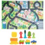 Alfombra de juego Colorbaby Ciudad (2 Unidades)