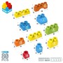 Set de construction Color Block Basic 80 Pièces (4 Unités)