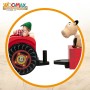 Tractor Woomax Rojo 4 Piezas 4 Unidades