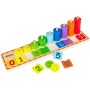 Jeu Éducation Enfant Woomax Numéros 43 x 11 x 11 cm 56 Pièces 4 Unités