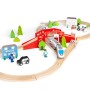 Tren con Circuito Woomax 50 Piezas 22 x 6 x 3 cm