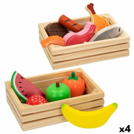 Set de jouets alimentaires Woomax 12 Pièces 4 Unités