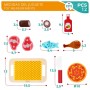 Set de jouets alimentaires Woomax 12 Pièces 4 Unités