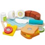 Set de jouets alimentaires Woomax Petit-déjeuner 14 Pièces 4 Unités