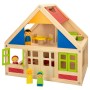 Maison miniature Woomax jouet 39,5 x 37,5 x 24,5 cm 12 Pièces 2 Unités