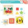 Blocs Empilables Disney 12,2 x 12,2 x 12,2 cm 8 Pièces 4 Unités