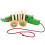 Jouet pour bébé Fisher Price Crocodile 28,5 x 10,5 x 12 cm Bois (4 Unités)