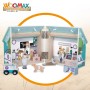 Playset Woomax Veterinario 19 x 18 x 19 cm 9 Piezas 4 Unidades