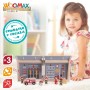 Playset Woomax 19 x 18 x 19 cm 8 Piezas 4 Unidades