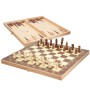 Tablero de Ajedrez y Damas Colorbaby Madera Backgammon (4 Unidades)