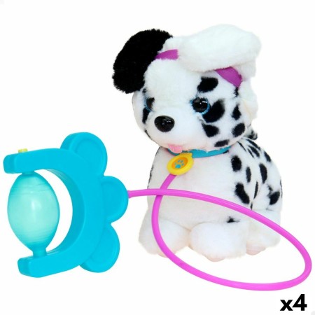 Mascota de Peluche Eolo Sprint Perro 19 x 21,5 x 13 cm Plástico (4 Unidades)