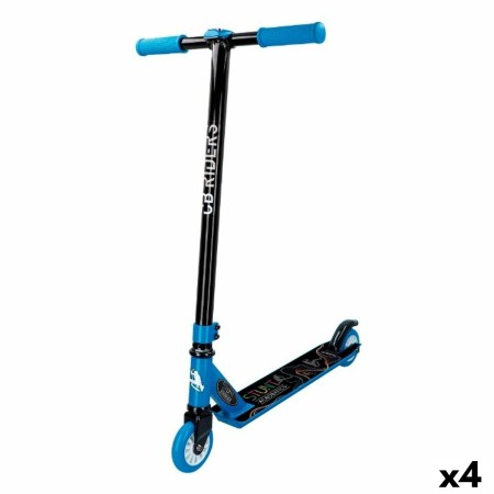 Patinete Colorbaby Negro Azul 4 Unidades