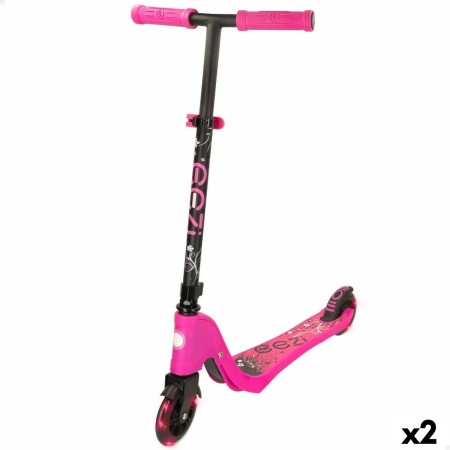 Trottinette Eezi Noir Rose 2 Unités