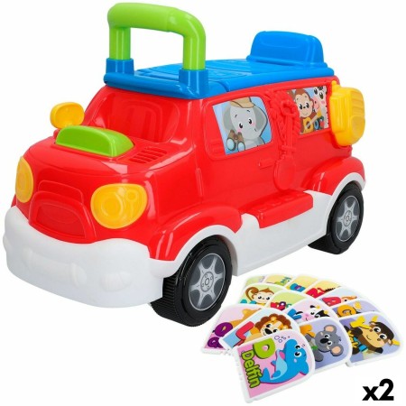 Correpasillos Winfun Safari Luz Sonido Español 42 x 29 x 23 cm (2 Unidades)