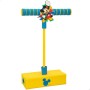 Bâton sauteur Mickey Mouse Jaune Enfant 3D (4 Unités)