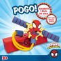 Bâton sauteur Spiderman Rouge Enfant 3D (4 Unités)