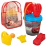 Set de jouets de plage Cars polypropylène (12 Unités)