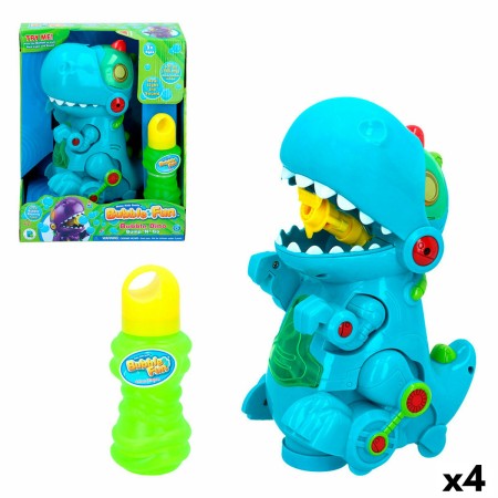 Juego de Pompas de Jabón Colorbaby Sonido Dinosaurio Electrónico (4 Unidades)