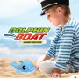 Bateau radiocommandé Colorbaby Dauphin (2 Unités)