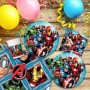 Set Artículos de Fiesta The Avengers 37 Piezas