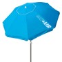 Parasol Aktive 200 x 205 x 200 cm Bleu Acier (6 Unités)