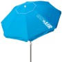 Parasol Aktive Bleu 220 x 216 x 220 cm Acier (6 Unités)