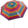 Sombrilla Aktive Multicolor 200 x 200 x 200 cm Acero Tela Oxford (6 Unidades)