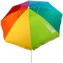 Parasol Aktive Multicouleur 220 x 215 x 220 cm Acier (6 Unités)