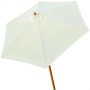 Parasol Aktive 300 x 240 x 300 cm Bois Crème Ø 300 cm