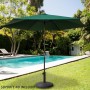 Parasol Aktive 250 x 235 x 250 cm Aluminium Vert