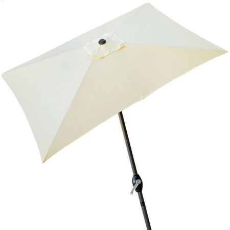 Parasol Aktive 300 x 245 x 200 cm Acier Aluminium Crème