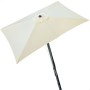 Parasol Aktive 300 x 245 x 200 cm Acier Aluminium Crème