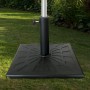 Base pour parapluie Aktive 51 x 7 x 51 cm Noir Plastique