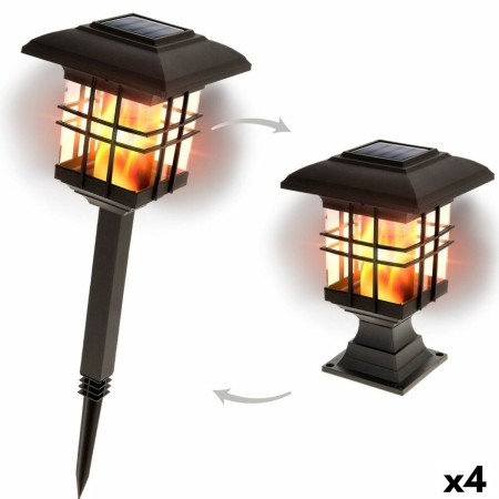 Lámpara de LED Aktive 13,5 x 46 x 13,5 cm Plástico (4 Unidades)