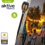 Lámpara de LED Aktive 7,5 x 50 x 7,5 cm Plástico (4 Unidades)