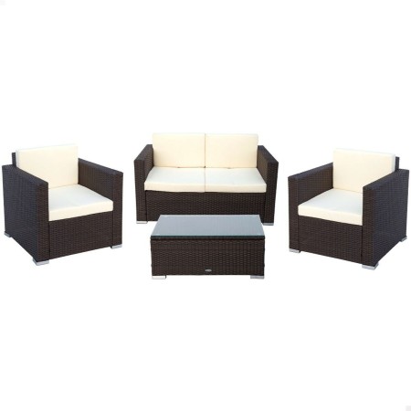 Muebles de Jardín Aktive Negro Crema