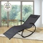 Chaise longue Aktive 172 x 75 x 53 cm Noir