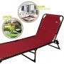 Chaise longue Aktive 190 x 32 x 58 cm