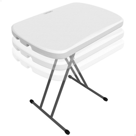 Mesa auxiliar Lifetime Blanco 66 x 71 x 46 cm Acero HDPE