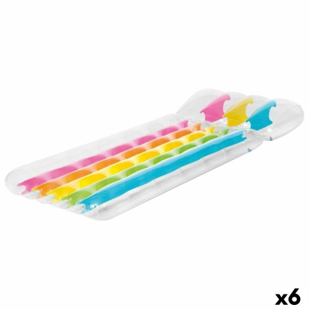 Matelas Gonflable Intex Arc-en-ciel 203 x 23 x 84 cm (6 Unités)