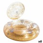 Glacière gonflable flottante Intex Or Paillettes 74 x 33 cm (6 Unités)