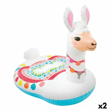 Île gonflable Intex Blanc Lama 147 x 201 x 173 cm (2 Unités)